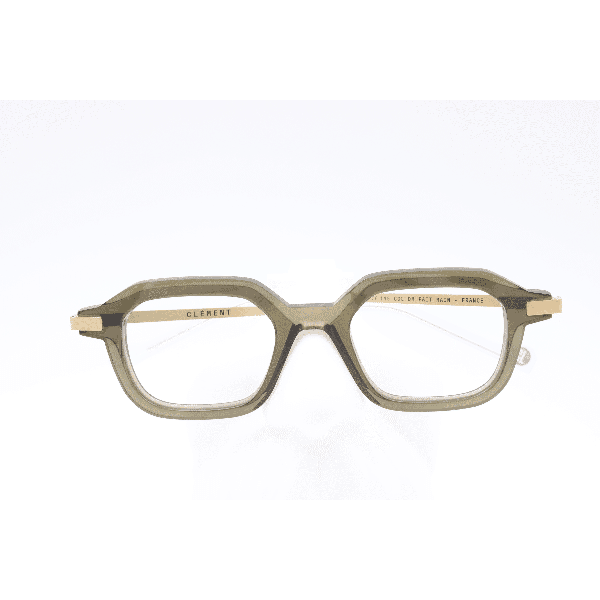 Lunettes de vue mixte CLEMENT LUNETIER GABIN KAKI – Valenciennes