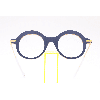 Lunettes de vue mixte CLEMENT LUNETIER MIRA 18 BLEU NUIT – Valenciennes