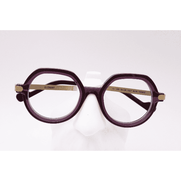 Lunettes de vue femme CLEMENT LUNETIER AVA F8 49 PURPLE – Valenciennes
