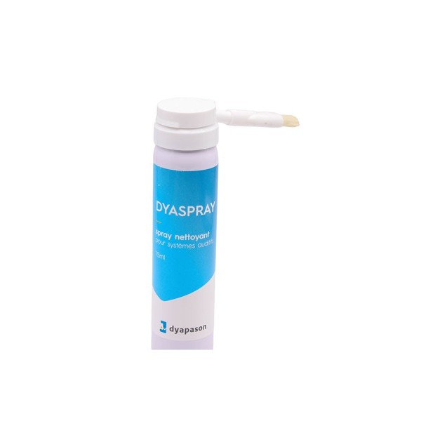 Produit d’entretien auditif SPRAY NETTOYANT DYASPRAY 110 75 ML N2 DYAPASON AUDITION SUIN – Valenciennes