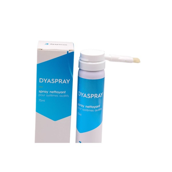 Produit d’entretien auditif SPRAY NETTOYANT DYASPRAY 110 75 ML N2 DYAPASON AUDITION SUIN – Valenciennes