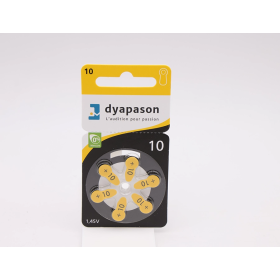 Piles DYAPASON 10 X6 RAYOVAC X6 (DYA) – Valenciennes