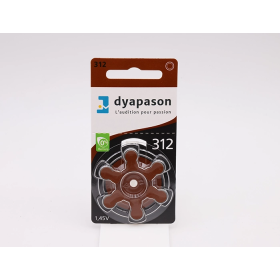 Piles DYAPASON 312 X6 RAYOVAC X6 (DYA) – Valenciennes