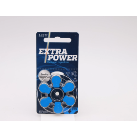 Piles auditives EXTRA POWER 675 - X6 AUDITION SUIN