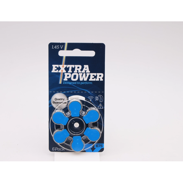 Piles EXTRA POWER 675 - X6 AUDITION SUIN – Valenciennes