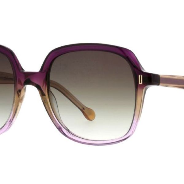 Lunettes de soleil Soyeuse 4 VIMV – Style féminin et raffiné Lunettes de soleil Soyeuse aux nuances violettes avec verres dégradés élégants