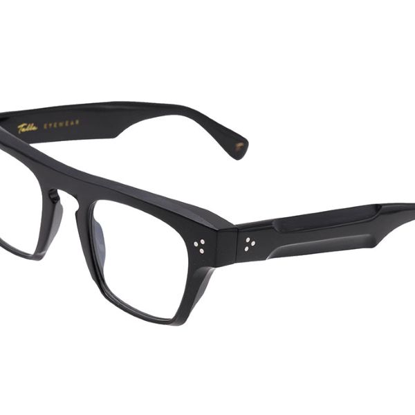 Lunettes Talla Eyewear noires au design masculin disponibles chez Optique Audition Suin Valenciennes