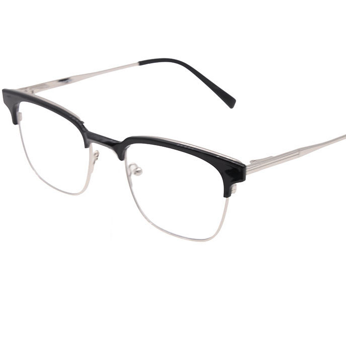 Bright & Son : modernité, légèreté et élégance quotidienne Lunettes Bright & Son noires et argentées au style moderne chez Optique Audition Suin Valenciennes