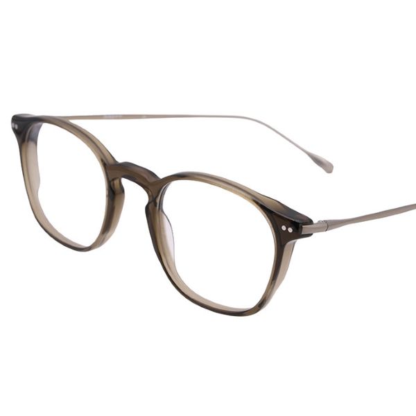 Brett : élégance discrète et lignes contemporaines Lunettes Brett translucides au design masculin contemporain chez Optique Audition Suin Valenciennes