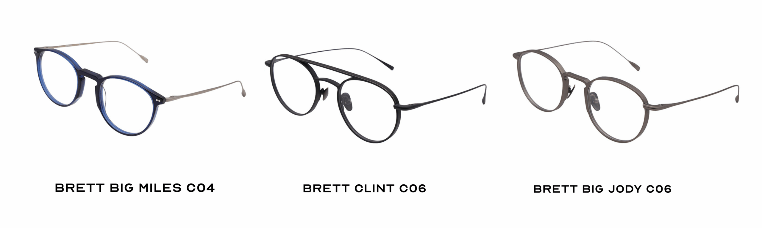 Lunettes optiques Brett pour homme, montures rondes inspiration automobile, Optique Audition Suin Valenciennes