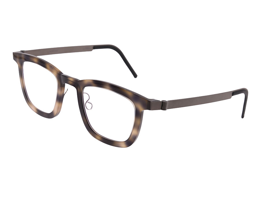 Lunettes de vue LINDBERG modèle 1065 al24 vue de profil en titane léger – Optique Audition Suin Valenciennes