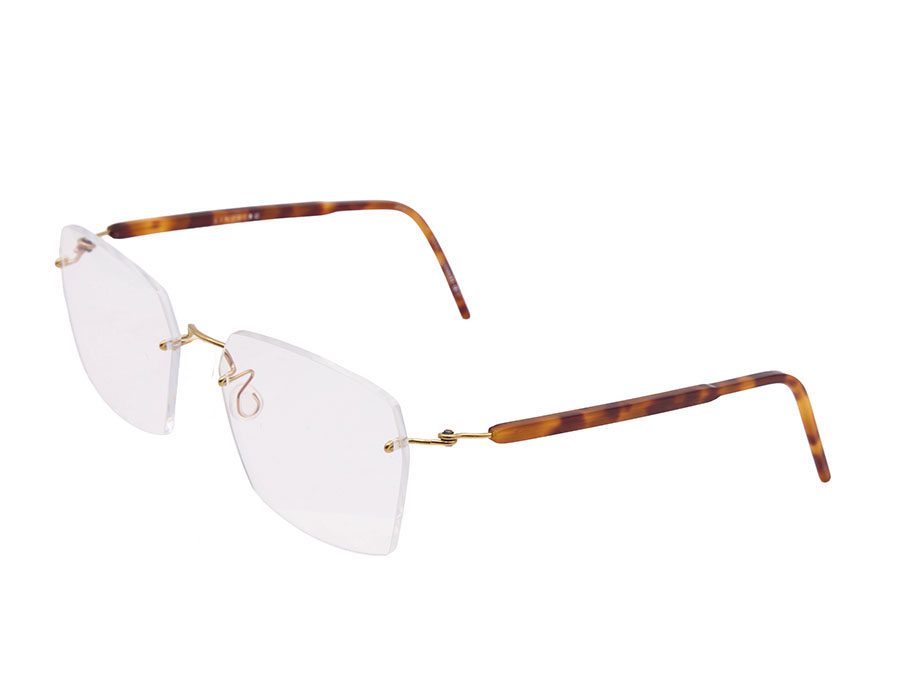 Lunettes de vue LINDBERG Spirit 518 k25 vue de profil monture titane sans vis légère – Optique Audition Suin Valenciennes